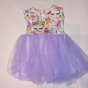 Mila & Rose sleeveless Unicorn dress
